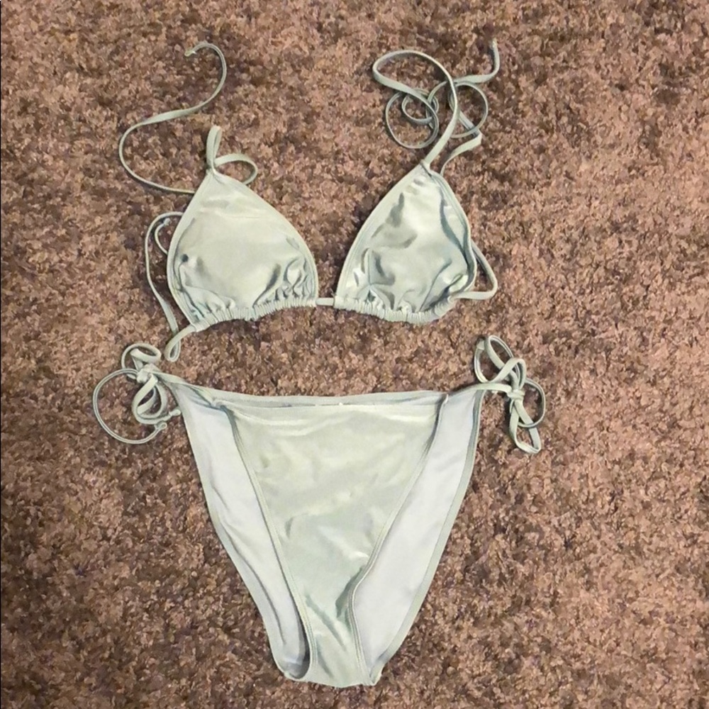 Green Forever 21 bikini